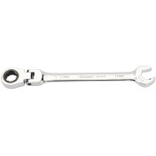 Metric Combination Spanner with Flexible Head and Double Ratcheting Features (11mm)