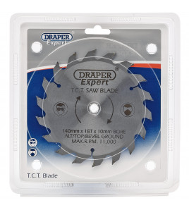 Expert TCT Saw Blade, 140 x 10mm, 18T