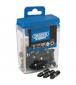 PZ TYPE Impact Bits, 1/4 Hex., No.2 x 25mm (25 Piece) - Discontinued