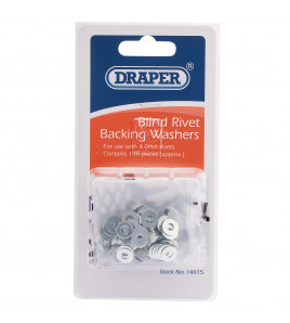 Rivet Backing Washers, 4mm (100 Piece) - Discontinued