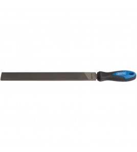 Soft Grip Engineers Hand File and Handle, 300mm