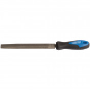 Soft Grip Engineers Half Round File and Handle, 150mm