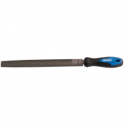 Soft Grip Engineers Half Round File and Handle, 250mm