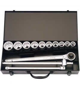 Elora Metric Socket Set, 3/4 Sq. Dr. (13 Piece)