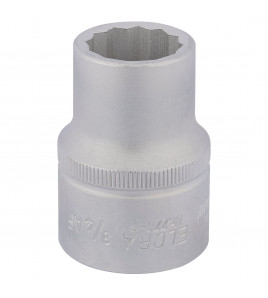 Elora Bi-Hexagon Socket, 3/4 3/4 Sq. Dr.