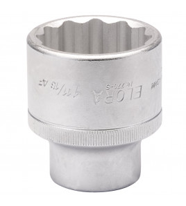 Elora Bi-Hexagon Socket, 1.11/16 3/4 Sq. Dr.