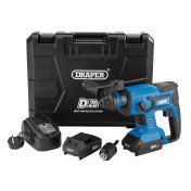 D20 20V Brushless SDS+ Rotary Hammer Drill, 2 x 2.0Ah Batteries, 1 x Charger