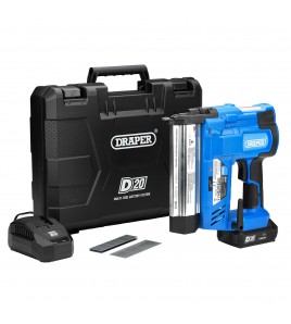 D20 20V Nailer/Stapler, 1 x 2.0Ah Battery, 1 x Charger