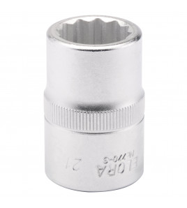 Elora Bi-Hexagon Socket, 3/4 Sq. Dr., 21mm