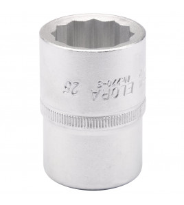 Elora Bi-Hexagon Socket, 3/4 Sq. Dr., 25mm