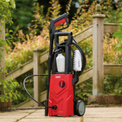 230V Pressure Washer, 1600W, 135Bar, Red