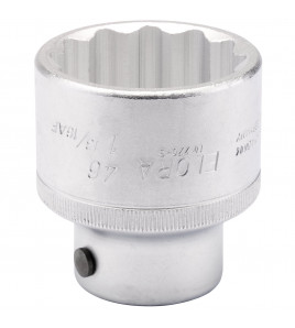 Elora Bi-Hexagon Socket, 46mm-1.13/16 3/4 Sq. Dr.
