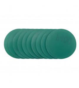 Wet and Dry Sanding Discs with Hook and Loop, 50mm, 400 Grit (Pack of 10)