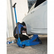 Professional Low Profile Garage Trolley Jack, 3 Tonne