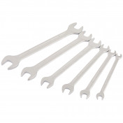 Long Metric Open End Spanner Set (6 Piece)