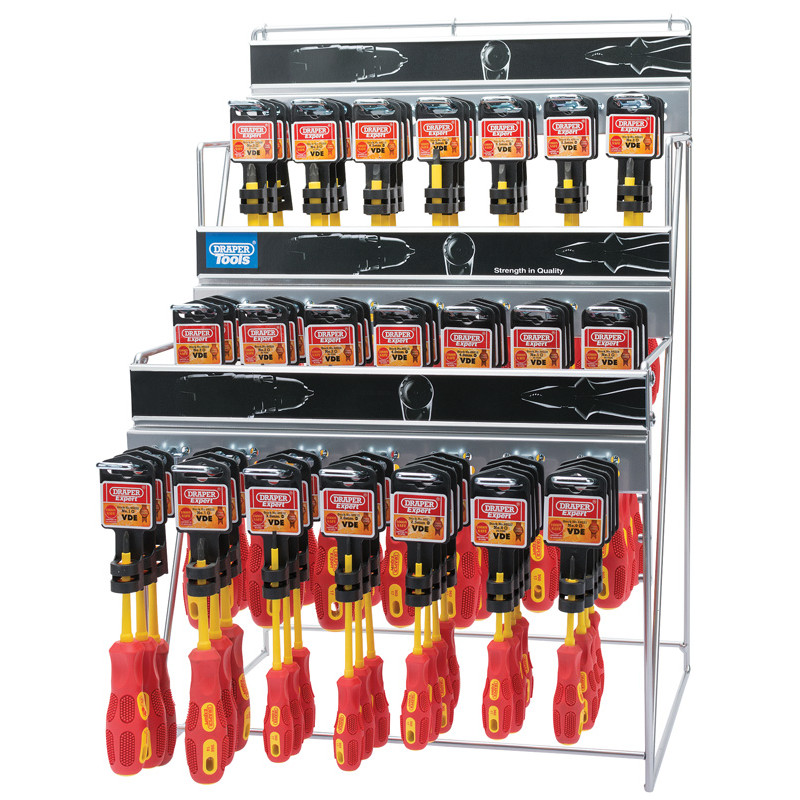 Dispenser with 48 x 960 VDE Insulated Screwdrivers