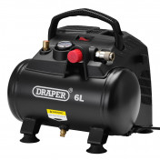 6L Oil-Free Air Compressor, 1.2kW/1.5hp