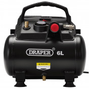 6L Oil-Free Air Compressor, 1.2kW/1.5hp