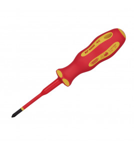 XP1000® VDE Slimline Cross Slot Screwdriver, No.1 x 80mm