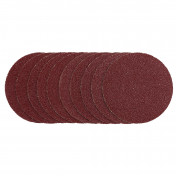 Sanding Discs, 125mm, Hook & Loop, 40G (Pack of 10)