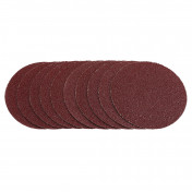 Sanding Discs, 125mm, Hook & Loop, 40G (Pack of 10)