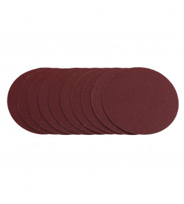 Sanding Discs, 125mm, Hook & Loop, 120G (Pack of 10)
