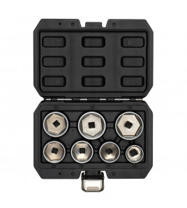 Oil Filter Socket Set, 3/8 Sq. Dr. (7 Piece)