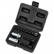 Air Conditioning and ECU Tool Kit, 1/4 Sq. Dr. (12 Piece)