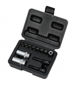 Air Conditioning and ECU Tool Kit, 1/4 Sq. Dr. (12 Piece)