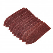 Hook and Loop Finger Sander Sheets, 67 x 67 x 22mm, 60 Grit (Pack of 10)
