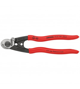 KNIPEX 95 61 190 SB Wire Rope Cutter Forged, 190mm