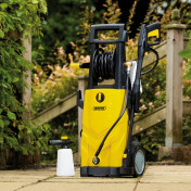 230V Pressure Washer, 2200W, 165Bar, Yellow