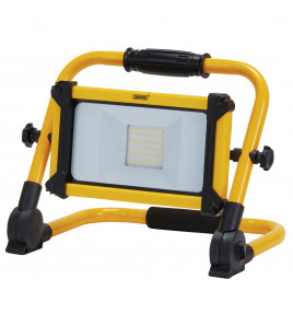 230V SMD LED Rechargeable Folding Site Light, 10W, 1100 Lumens, Power Adaptor Supplied