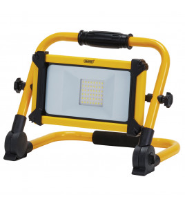 230V SMD LED Rechargeable Folding Site Light, 20W, 2200 Lumens, Power Adaptor Supplied