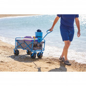 Foldable Cart with Large Wheels, 80kg