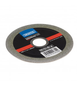 Diamond-Coated Grinding Disc, 100 x 1.2 x 20mm