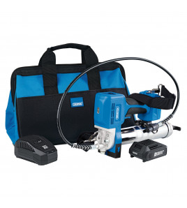 D20 20V Grease Gun Kit, 1 x 2.0Ah Battery, 1 x Charger (3 Piece)