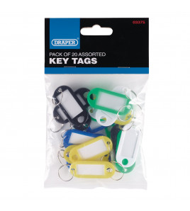 Assorted Key Tags (Pack of 20)