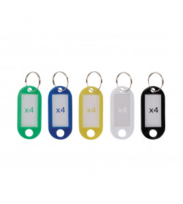 Assorted Key Tags (Pack of 20)