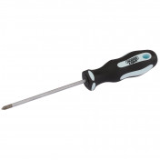 Draper Expert PZ TYPE Soft Grip Screwdriver, No.0 x 75mm