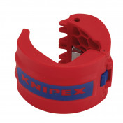 Knipex 90 22 10 BK BiX® Cutters for Plastic Pipes and Sealing Sleeves, 72mm
