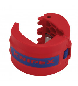 KNIPEX 90 22 10 BK BiX® Cutters for Plastic Pipes and Sealing Sleeves, 72mm