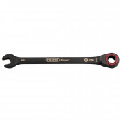 Draper Expert HI-TORQ® Metric Ratchet Combination Spanner, 8mm, Black