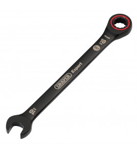 Draper Expert HI-TORQ® Metric Ratchet Combination Spanner, 10mm, Black