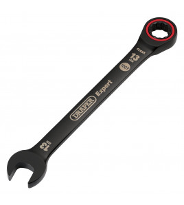 Draper Expert HI-TORQ® Metric Ratchet Combination Spanner, 13mm, Black