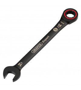 Draper Expert HI-TORQ® Metric Ratchet Combination Spanner, 14mm, Black