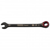 Draper Expert HI-TORQ®  Metric Reversible Ratchet Combination Spanner, 11mm, Black
