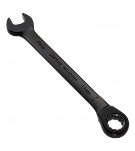 Draper Expert HI-TORQ®  Metric Reversible Ratchet Combination Spanner, 13mm, Black
