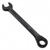 Draper Expert HI-TORQ®  Metric Reversible Ratchet Combination Spanner, 16mm, Black