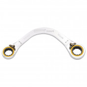 Draper Expert HI-TORQ® Double Ring Ratchet Half Moon Spanner, 14 x 16mm